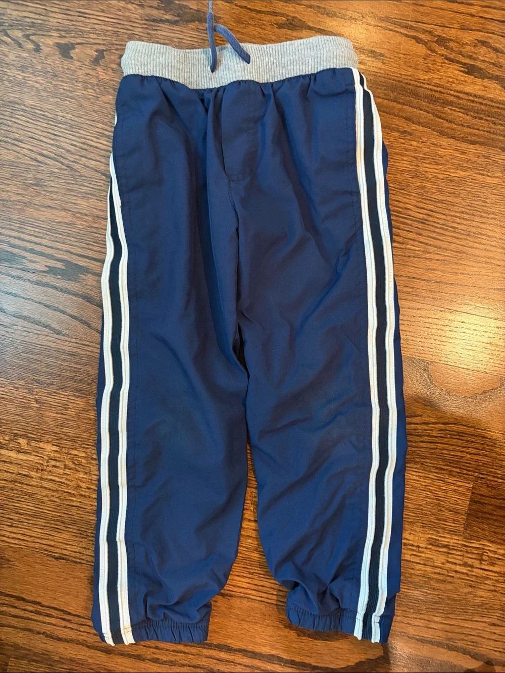 Bundle - OshKosh B'gosh Black & Blue Jogger Pants, White Stripes, Winter Lining